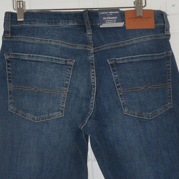 - Lucky Men's 221 Jean Dark Blue - Picture 11 of 14
